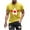 Yellow, variant on Amzcrzy Men's T-Shirts M-3XL Fashion Maple Leaf Print Canada Day Tee Casual Short Sleeve Round Neck T Shirts for Man Summer Comfortable Mens Cotton T Shirts