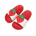 thumbnail image 1 of Niñas Niños Zapatillas de verano Sandalias deslizantes para niños Zapatillas de playa para niños pequeños Frutas lindas Zapatos de piscina Zapatillas de casa antideslizantes Zuecos Chanclas oso de fresa Electrónica, 1 of 6