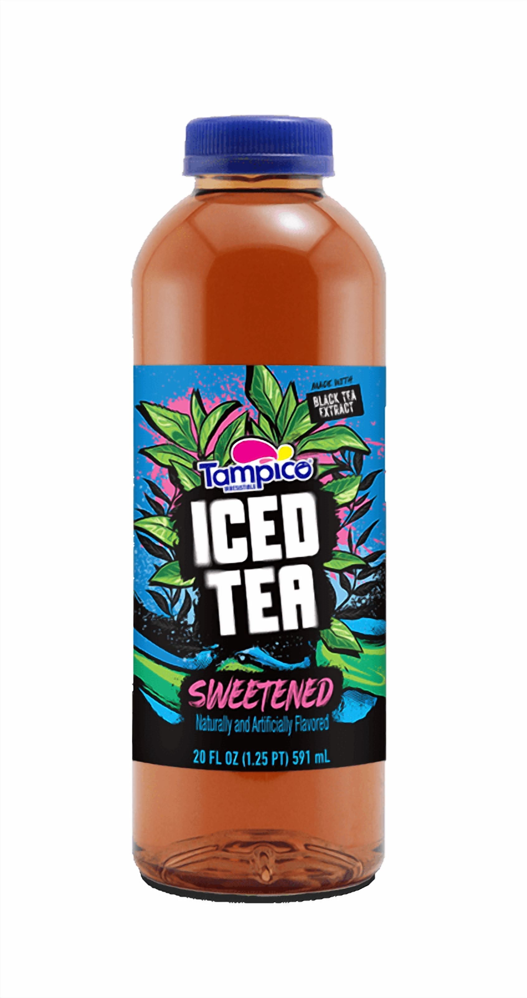 (24 pack) Tampico Iced Black Tea Sweetened 20 fl oz