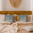 thumbnail image 3 of Western Bedroom Decor Throw Pillow Cover,Cowboy Cowgirl Teen Girls Boys Gifts,Western Pillow Covers Funny Couple Pillow Case 18 x 18 Inch Home Sofa Bed Decor Set of 2 (blue1), 3 of 5