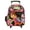 Pink 3, variant on NICK. JR Flowers Backpack, Large Rolling, Black  (16")