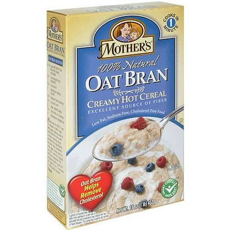 Mother's Oat Bran Hot Cereal, 16 oz (Pack of 6)