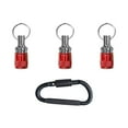 thumbnail image 5 of 3Pcs Non-Slip Drill Bit Holder Key Chain /4 Bit Holder For Nut Driver Keychain Red Fangkenuo, 5 of 6