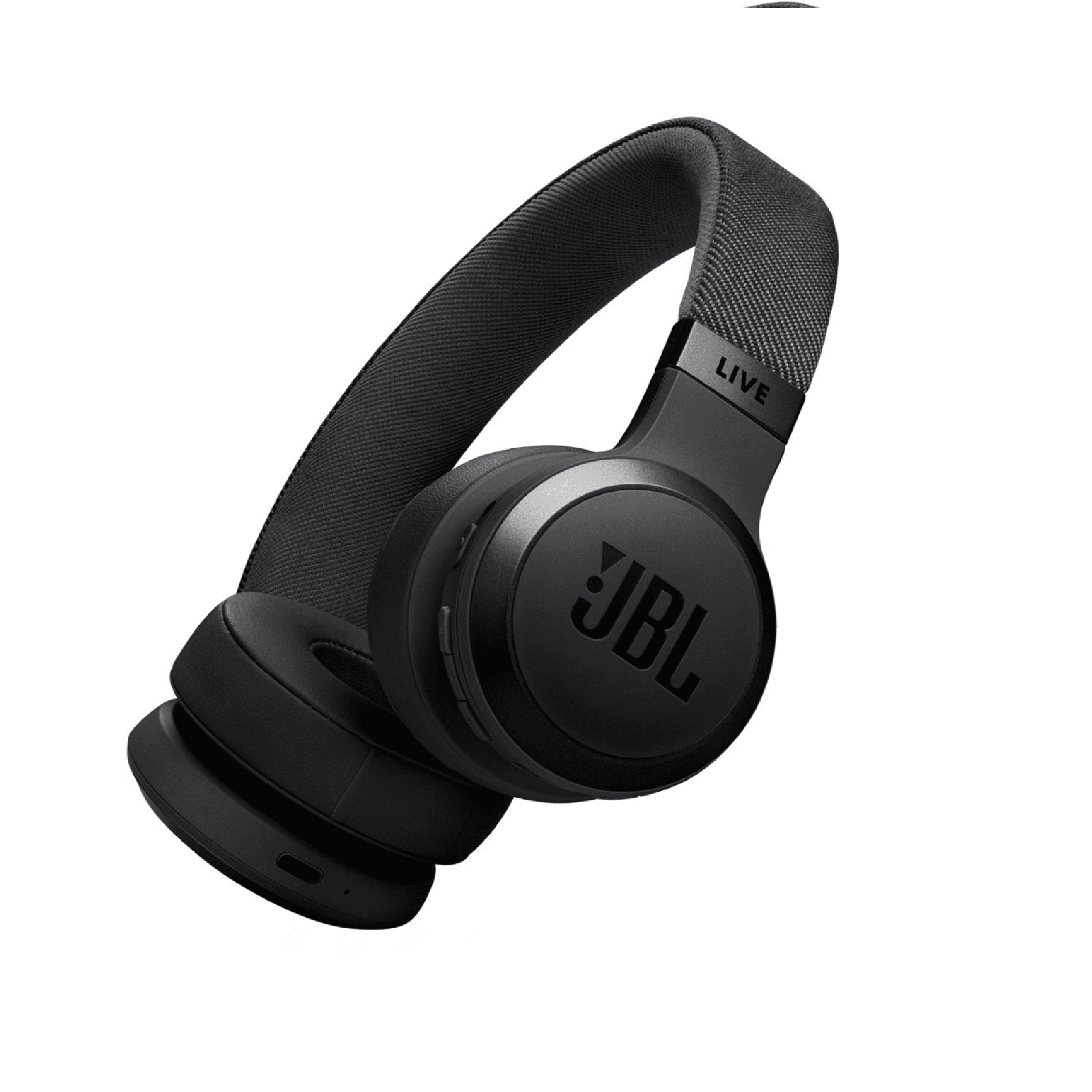 Open Box JBL JBLLIVE670NCBLKAM Wireless On-Ear Headphones with True Adaptive Noise Cancelling - Black