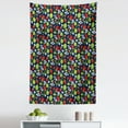 thumbnail image 1 of Strawberry Tapestry, Spring Nature Themed Botanical Floral Pattern with Strawberry Plants and Flowers, Fabric Wall Hanging Decor for Bedroom Living Room Dorm, 5 Sizes, Multicolor, by Ambesonne, 1 of 1
