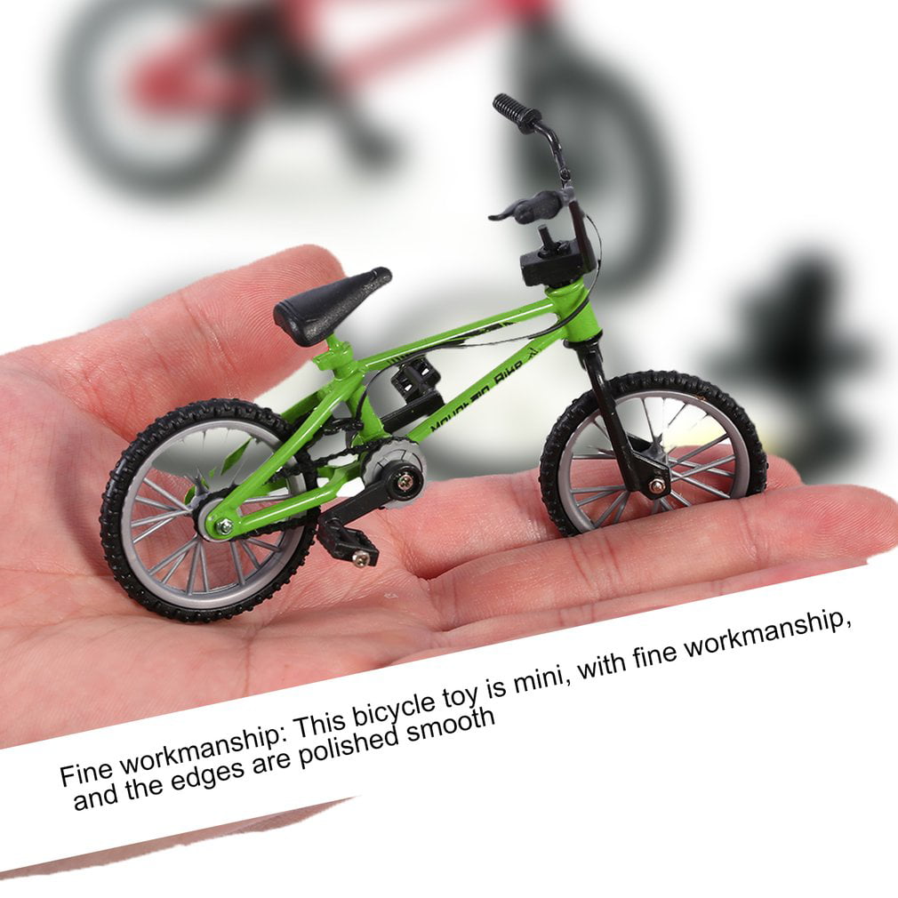 Mini Simulation Alloy Finger Bike Children Kid Funnt Mini Finger Bike Toy EC 
