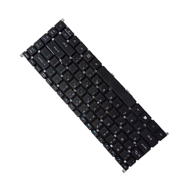 Cateissary Teclado para computadora portátil, accesorios de computadora universales profesionales, teclados sensibles en inglés de EE. UU., Juegos de teclado y mouse para computadora