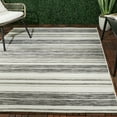 thumbnail image 5 of Balta Alexie Coastal Stripes Indoor/ Outdoor Area Rug Grey 7'10" x 10' 8' x 10' Taupe, Ivory, Cream, 5 of 5