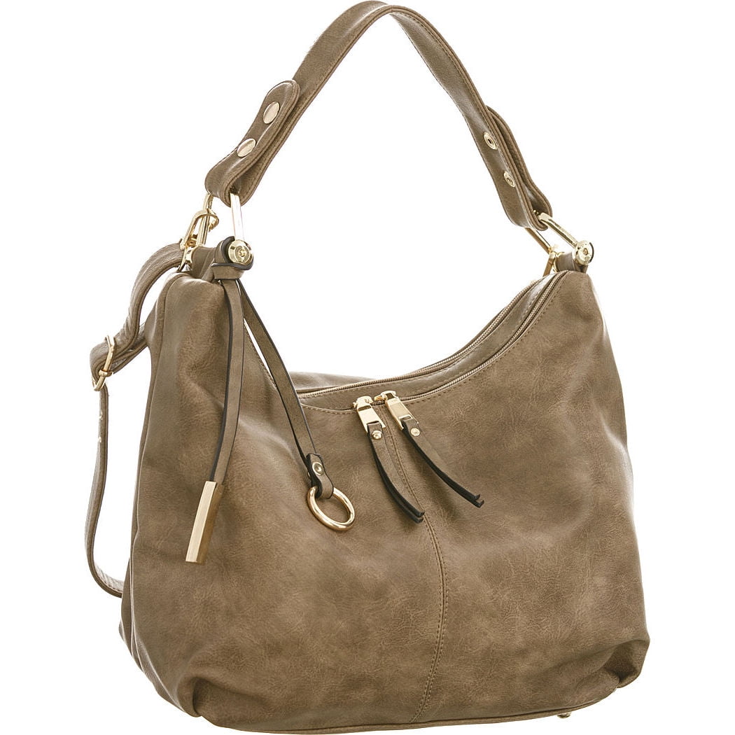 Laurel & Sunset - Laurel & Sunset Malena Double-Compartment Soft & Slouchy Hobo Hand bag with 