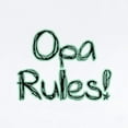 thumbnail image 2 of CafePress - Opa Rules! Baby Onesie - Baby Light Bodysuit, Size Newborn - 24 Months, 2 of 4