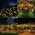 thumbnail image 4 of LINLIN Solar Crystal Ball String Lights,Waterproof LED Bubble Globe Solar Fairy Lights 8 Mode Ball String Lights for Bistro Garden Yard Home Party Wedding Christmas Decoration, 4 of 8