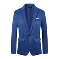 thumbnail image 5 of INSPIRE CHIC Prom Blazer for Men's Single Breasted Peak Collar Business Wedding Sport Coats, 5 of 6