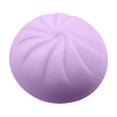 thumbnail image 2 of KUKIDSVO Bun Stress Relief Toy, Soft Silicone Squeeze Ball, Portable Anxiety Relief Fidget Toy for Kids Adults(1Pcs, Purple), 2 of 5