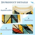 thumbnail image 2 of FORMRS Boys Rash Guard Short Sleeves Swim Shirt Quick Dry UPF 50+ Sun Protection, Sizes 3-12T, Yellow Geometric, 2 of 6