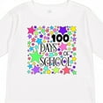 thumbnail image 4 of Inktastic 100 Days of School Pastel Stars Boys or Girls Long Sleeve Toddler T-Shirt, 4 of 5