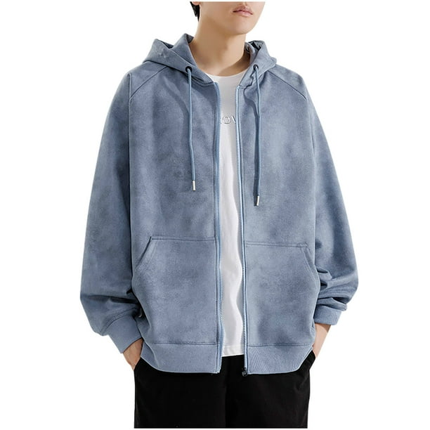 pstuiky manga larga para hombre, Sudadera holgada de manga larga con capucha y hombros caídos para hombre camisetas de hombre m