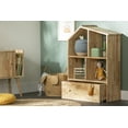thumbnail image 3 of South Shore Sweedi Solid Wood House Shaped Bookcase with Storage Bin, in Natural Wood, 3 of 15