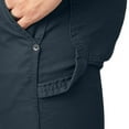 thumbnail image 2 of Dickies Men's FLEX Regular Fit Duck Carpenter Pants, Stonewashed Diesel Gray, 30X32, 2 of 5