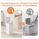 thumbnail image 4 of Cubo de basura LYNLOO de 9 l/2.4 galones para baño sin contacto con sensor de movimiento, 4 of 9