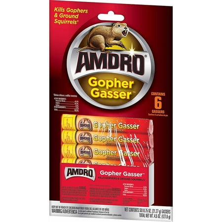 Amdro Gopher Gasser Pest Control, 6 units