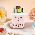 thumbnail image 1 of &Craft&Stationery Telescopic Pencil Pouch with Stand Up Design for Desk Storage Portable Pencils with Zip Soft Polyester Craft Organizer for Students and, 1 of 3