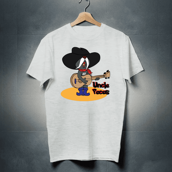 NeW! Popular Crambone Uncle Pecos Funny Character Vintage T-Shirt Size S-4XL
