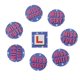 thumbnail image 1 of Conjunto De 8 Piezas Novia A Ser Noche De Gallina Insignias De Estaño Accesorio De Despedida De Soltera Zulema Insignias de despedida de soltera, 1 of 4