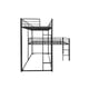 thumbnail image 4 of PVWIIK - Litera Triple con Escalera integrada y barandillas de Longitud Completa para 4 niños, liter, 4 of 7