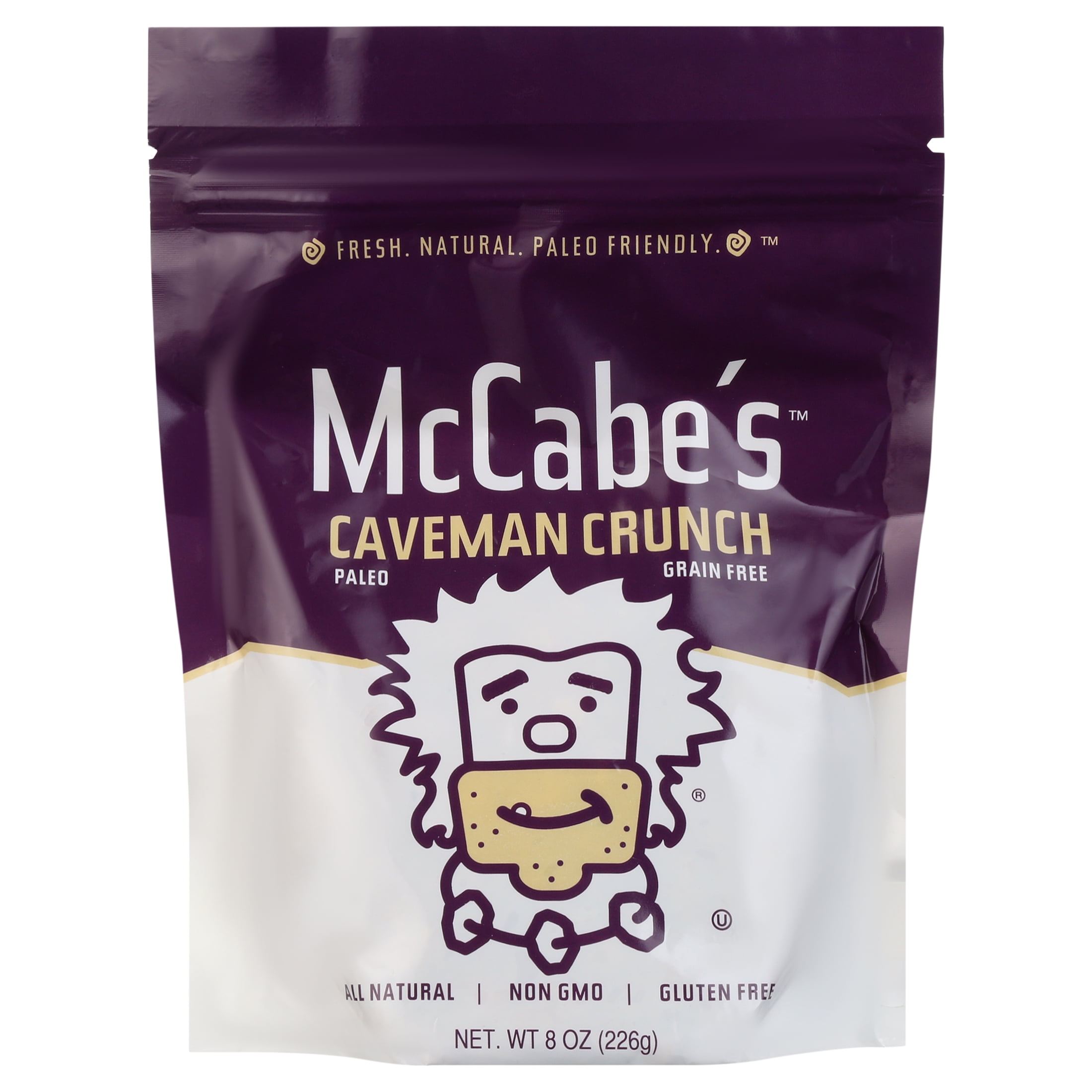 McCabe's Caveman Crunch Granola, Grain Free, Gluten Free, Almond Cashew, 8 oz