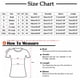 thumbnail image 3 of ICHUANYI Clearance Womens Summer Printed Patchwork Buttons Short Sleeve Rround-Neck Casual Blouse Tunic Tops(Pink, XL) ICHUANYI WER2023081504328, 3 of 5