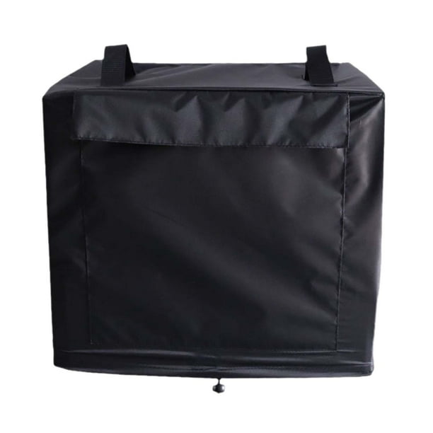 Cubierta para horno de Pizza, cubierta protectora antipolvo para microondas con bolsillos de almacenamiento, resistente a la intemperie, cubierta