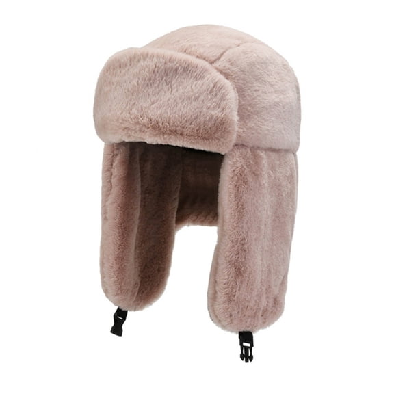 Yiran Fleece Riding Hat Pink