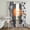 Black, White, Orange, variant on Orange Black Geometric Sheer Curtains 84 Inch Length 2 Panels Set, Aesthetics Contemporary Luxury Voile Window Treatment Rod Pocket Curtains Sheers Drapes for Bedroom/Living Room/Kitchen 52"x84"x2
