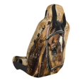thumbnail image 2 of Wukai Musical Horse Vintage Collage Full Set Car Seat Covers with Soft Padding Universal Auto Front Seats Protector and Cushion Mat, 2 of 5
