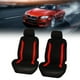 thumbnail image 5 of Accesorio interior para automóvil, juego de 4 piezas, fundas para asientos de automóvil, cubierta para reposacabezas, instalación sin esfuerzo, 5 of 9