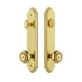 thumbnail image 3 of Grandeur Arcpar_Tp_Eset_238 Arc Solid Brass Tall Plate Single Cylinder Keyed Entry Set -, 3 of 6