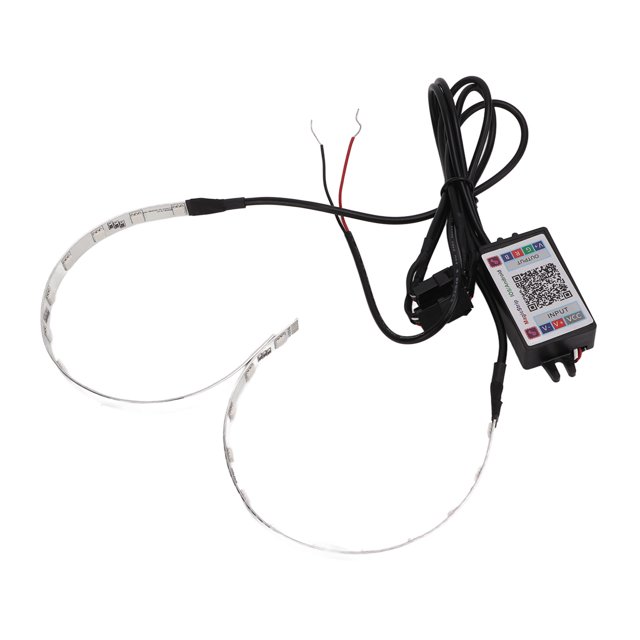 Proyector De Faros RGB, Ojo De Demonio LED Multicolor Confiable Para Automóvil ANGGREK Car RGB LED Demon Eye