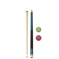 thumbnail image 2 of ASKA 42" Short Pool Cue Stick - Blue, 13.5 oz Canadian Maple, 13mm Leather Tip, Nylon Wrap for Tight Spaces, 2 of 5