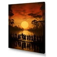 thumbnail image 2 of Designart "Fulani Traditions African Tribes Journey II" People Canvas Wall Art - Global Yellow African Tribal Hallway Wall Art Decor, 2 of 6
