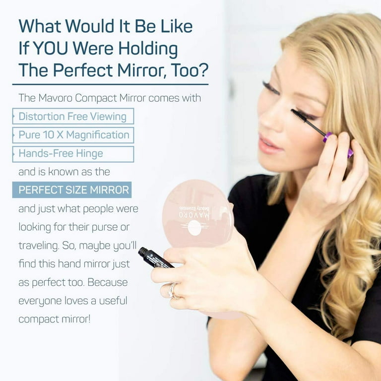 Compact Makeup Mirror Mini Mirrors Cosmetic Mirror Plush Mirror