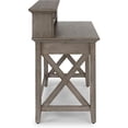 thumbnail image 3 of Mountain Lodge Gray Desk with Hutch, 3 of 5