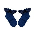thumbnail image 2 of Kmbangi Children's Monochrome Stockings Lace Edge Soft and Cute Socks, 2 of 9