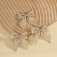 thumbnail image 4 of 10pcs 3" Buffalo Plaid Burlap Bows - Christmas Tree & Farmhouse Decor | Rustic Checkered Gingham Ribbon Bows for Gift Wrapping, Crafts & Holiday Home Decoration, 4 of 9