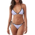 thumbnail image 1 of Disketp Rainbow Scales para Bañador de Dos Piezas para Mujer, Bikini Sexy Halter String, Conjunto de Bikini en Triángulo, 1 of 6
