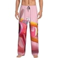 thumbnail image 1 of Fotbe Colorful Cartoon Biplane Pantalones de Pijama para Hombre, Pantalones de Dormir, Pantalones de Casa con Cintura Ajustable y Bolsillos-3X-Large, 1 of 6
