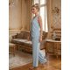 thumbnail image 4 of Conjunto 2 Piezas Elegante, Chaleco Abotonado y Pantalón de Pierna Ancha, Look Moderno para Mujer, 4 of 5