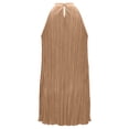thumbnail image 6 of DHFJKG Casual Halter Dresses For Women Wedding Guest Dress Textured Sleeveless Off The Shoulder Mini Dress Summer Soft Dresses, 6 of 6