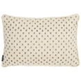 thumbnail image 2 of Safavieh Armas 14" x 20" Bohemian Cotton Decorative Pillows, Beige, 2 of 4