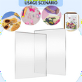 thumbnail image 4 of 4 Pack Clear Cutting Plate, 8.7 X 6.1 Inches Die Cutting Pads for Die Cutting Machine and Embossing Crafting, 4 of 6