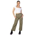 thumbnail image 4 of Ragstock White Square Neck Button Front Crop Tee, 4 of 4